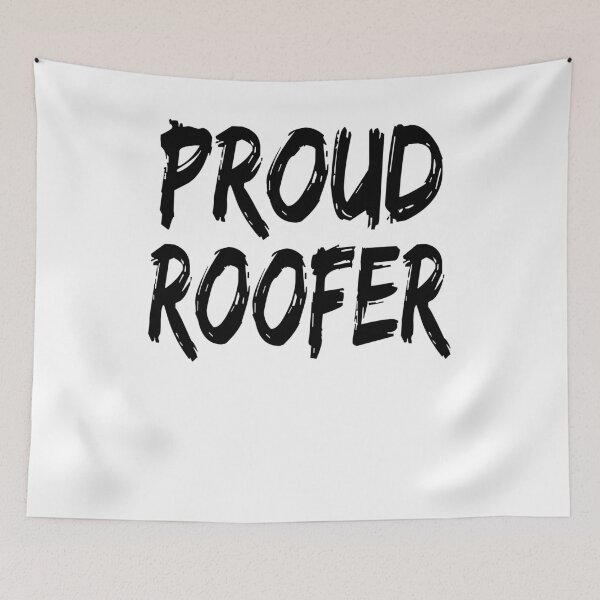 Item preview, Proud Roofer designed and sold by GoJobs.