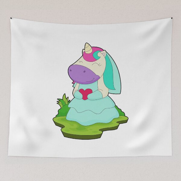 Item preview, Unicorn Bride Heart Wedding designed and sold by Snabdesign84.