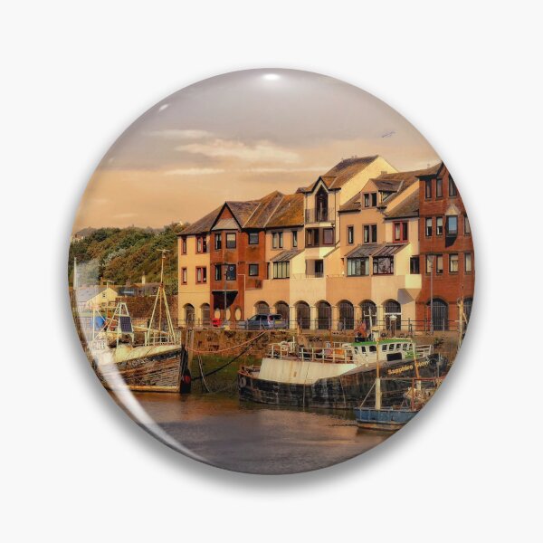 Item preview, Evening Light at Maryport Harbour designed and sold by RosRidleyPhoto.