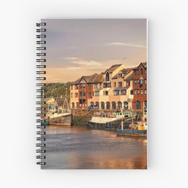 Item preview, Evening Light at Maryport Harbour designed and sold by RosRidleyPhoto.