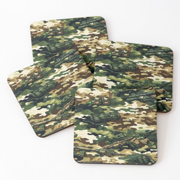 Item preview, Military-Inspired Camouflage Pattern designed and sold by StrictlyDesigns.
