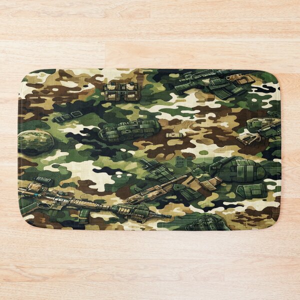 Item preview, Military-Inspired Camouflage Pattern designed and sold by StrictlyDesigns.