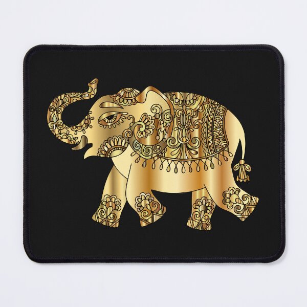 Item preview, Gold indian elephant designed and sold by mariana83.