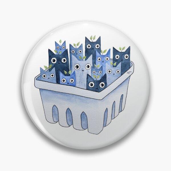 Item preview, Blueberry Cat Fruit designed and sold by Hannah Smolensky.