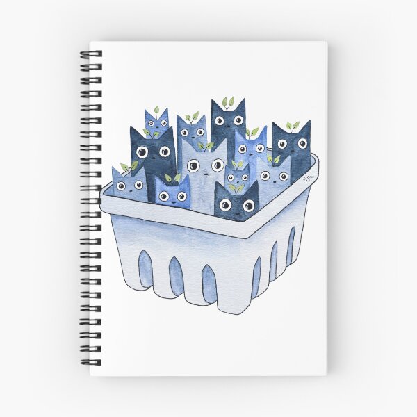 Item preview, Blueberry Cat Fruit designed and sold by Hannah Smolensky.
