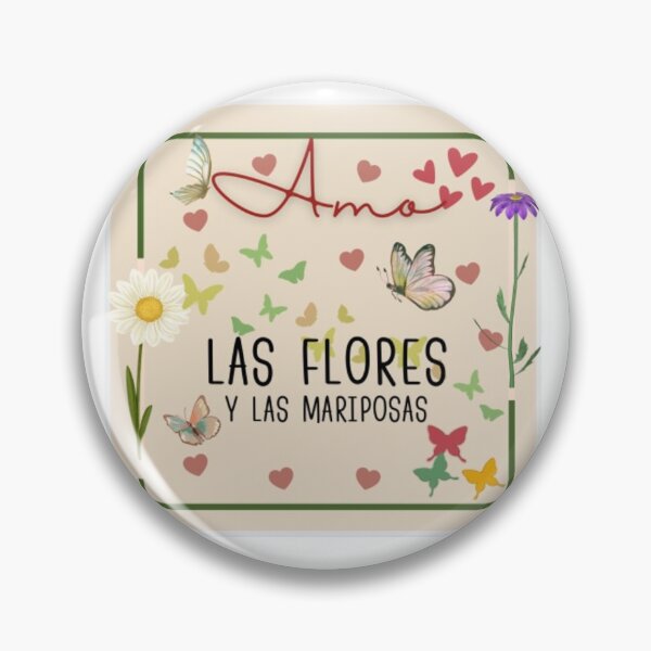 Artikelvorschau, Amo las flores y las mariposas entworfen und verkauft von AmaHC-Store.