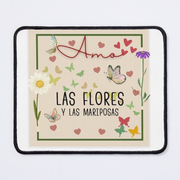 Item preview, Amo las flores y las mariposas designed and sold by AmaHC-Store.