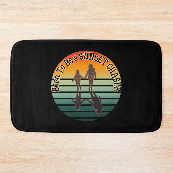 Item preview, Sunset chaser, orange green design designed and sold by alczar.