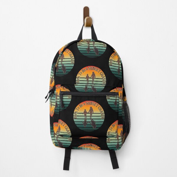 Item preview, Sunset chaser, orange green design designed and sold by alczar.