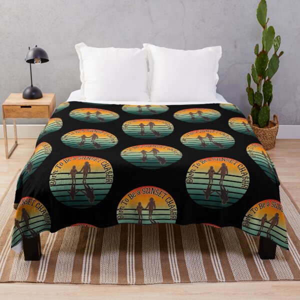 Item preview, Sunset chaser, orange green design designed and sold by alczar.