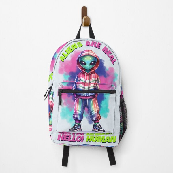 Item preview, Aliens are real, hello human designed and sold by Margival.