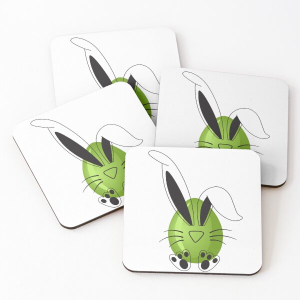 Item preview, Funny Bunny Green Egg Easter designed and sold by PrinceskiKinii.
