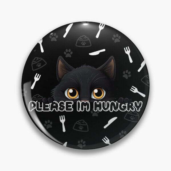 Item preview, Please Im Hungry Cat designed and sold by Promoc.