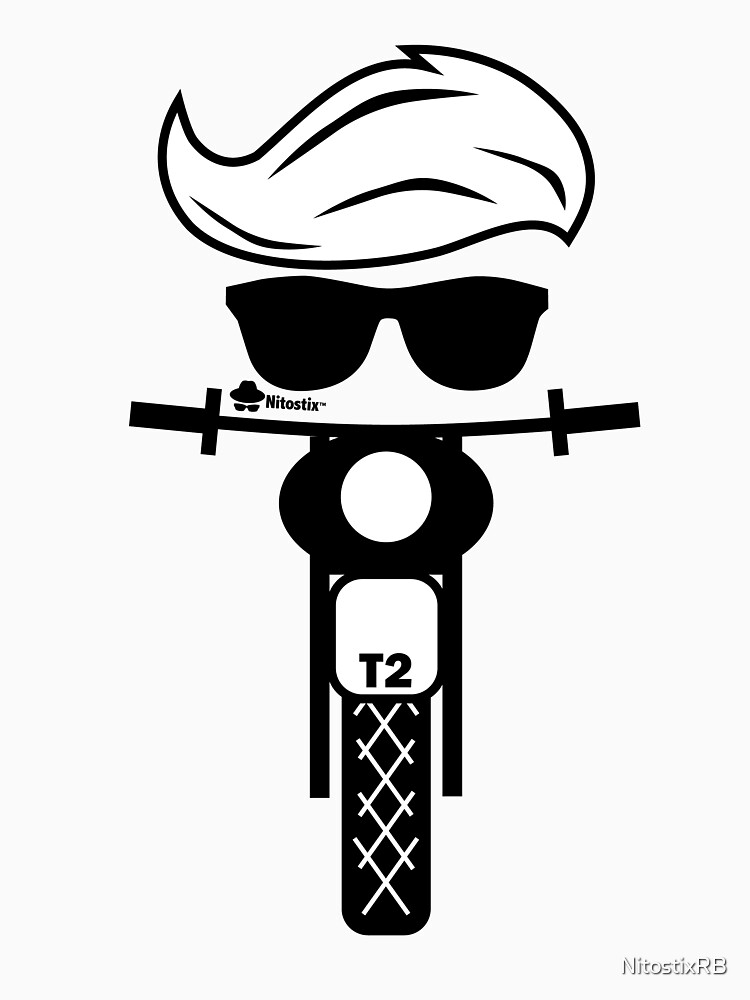 Thumbnail 7 of 7, Classic T-Shirt, Trump 2024 MAGA Motorcycle designed and sold by NitostixRB.