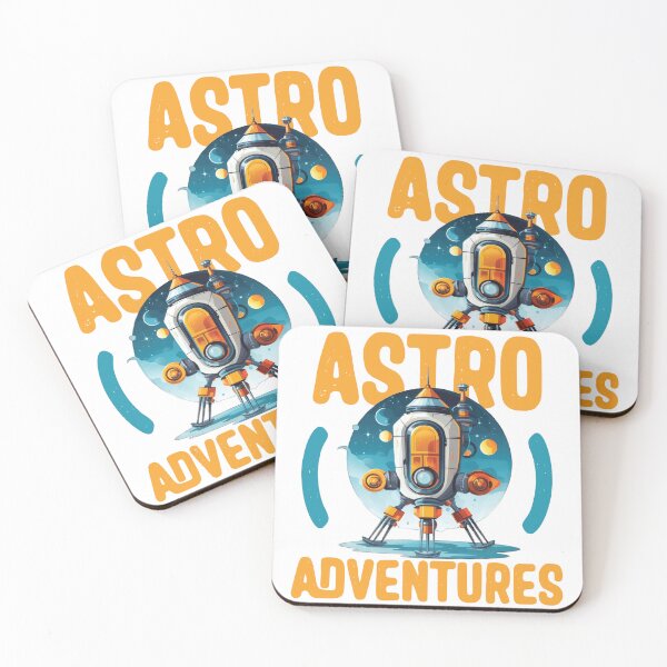 Item preview, Astro Adventures SPACE ROCKET designed and sold by BlackOwlCreate.