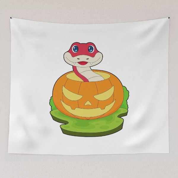 Item preview, Snake Halloween Pumpkin designed and sold by Snabdesign84.