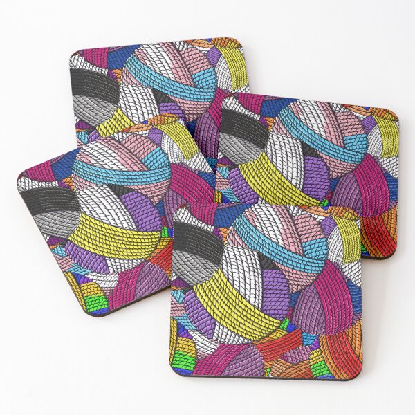 Item preview, Seamless Pride yarn pattern designed and sold by vividcrocodile.