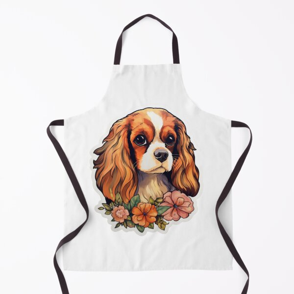Item preview, Cute Flower Cavalier King Charles Spaniel Mom Dad Guardian Angel Best Friend Doggie Paw designed and sold by SMARTKIT  DESIGNAGENCY.