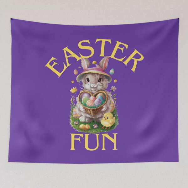 Item preview, Easter Cheer: Bunnies, Chicks, and a Basketful of Joy| Happy Easter designed and sold by InspiredCreatives.