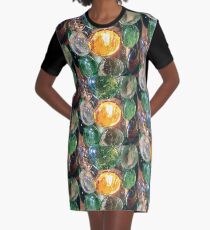 Lozenge Graphic T-Shirt Dress