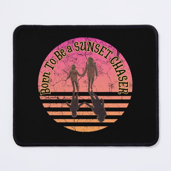 Item preview, Sunset chaser, pink orange vintage design designed and sold by alczar.
