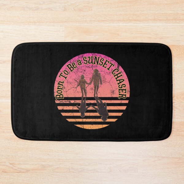 Item preview, Sunset chaser, pink orange vintage design designed and sold by alczar.