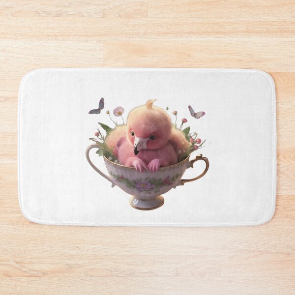 Item preview, Flamingo teacup designed and sold by Darcie Smith.