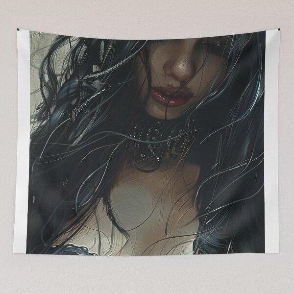 Item preview, Rhapsody in Black: A Portrait of Melancholic Music designed and sold by oanaunciuleanu.