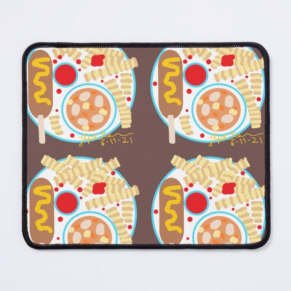 Item preview, Corn Dog with Bean Soup and Fries designed and sold by JLPeterson65.
