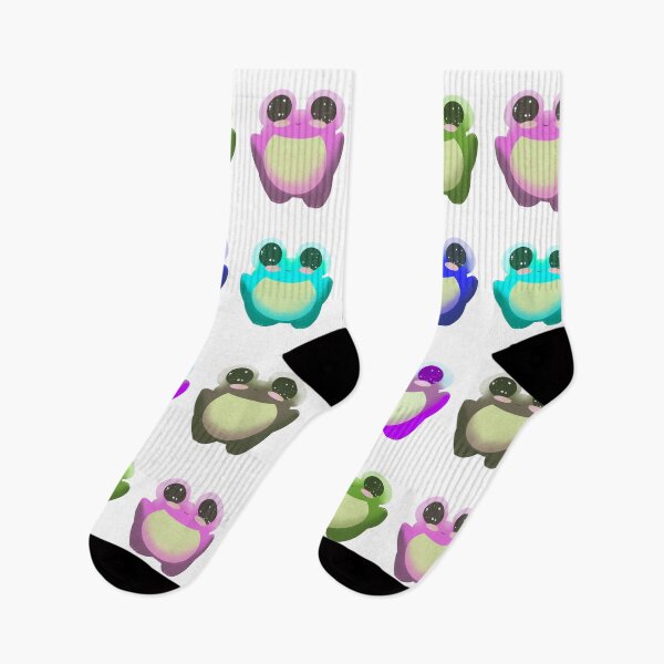 Item preview, Cute Colorful Mini Frogs Sticker Set designed and sold by CANDYFrog.