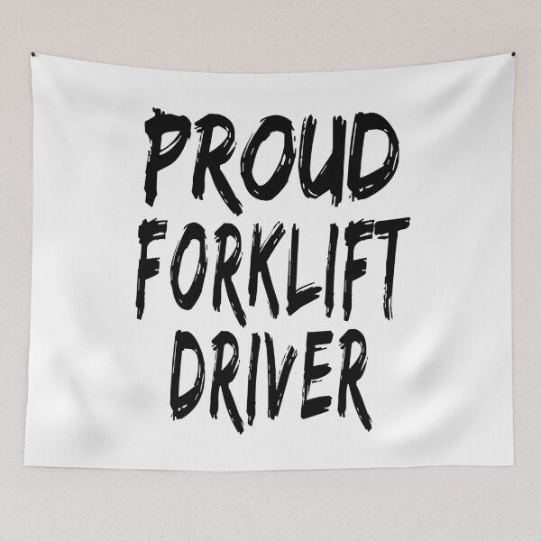 Item preview, Proud Forklift Driver designed and sold by GoJobs.