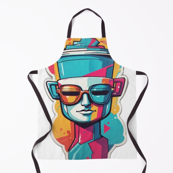Item preview, 90s cartoon vibrant colors female techno punk designed and sold by GreenPeso.