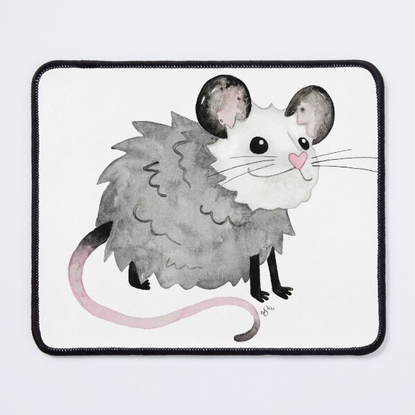 Item preview, Baby Opossum Watercolor designed and sold by Hannah Smolensky.