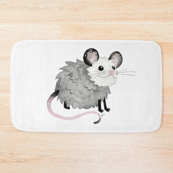 Item preview, Baby Opossum Watercolor designed and sold by Hannah Smolensky.