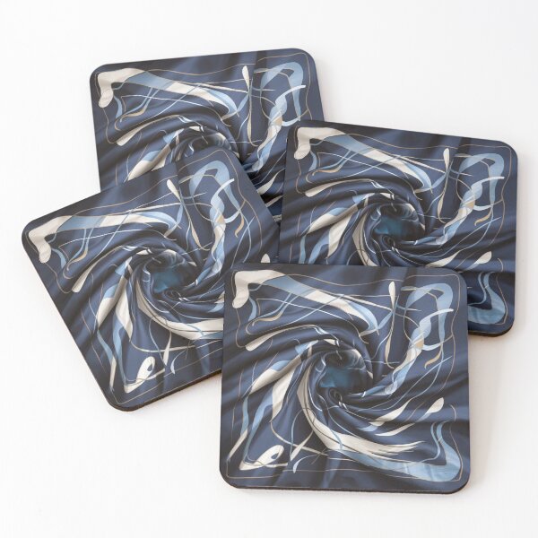 Item preview, Dynamic Blue Pattern - Mysterious and Sophisticated Design designed and sold by DesigntshirtWB.