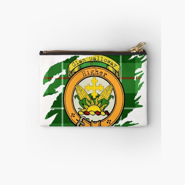 Item preview, Galloway Crest Scottish Surname Tartan designed and sold by BagTown Clans.