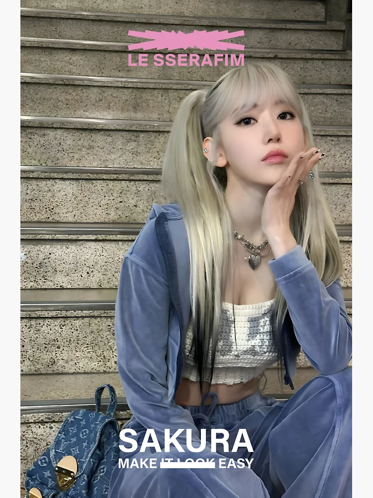 Le Sserafim easyラキドロSAKURA LE SSERAFIM (르세라핌) 'EASY' l Original Stage 'SAKURA