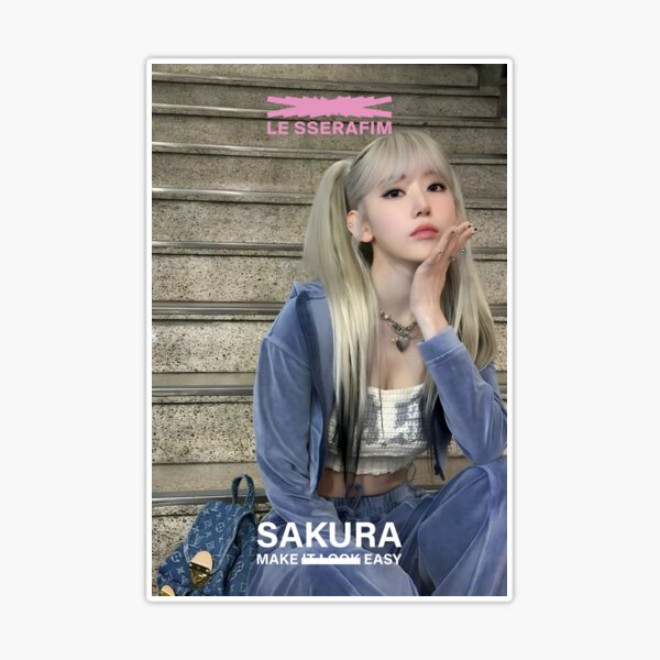 Le Sserafim easyラキドロSAKURA UNFILTERED CAM] LE SSERAFIM SAKURA(사쿠라) 'EASY' 4K | BE