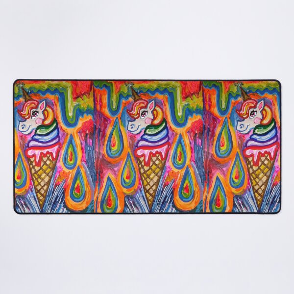 Item preview, Rainbow Drip Unicone Ice Cream Dream designed and sold by Deborah Camp.