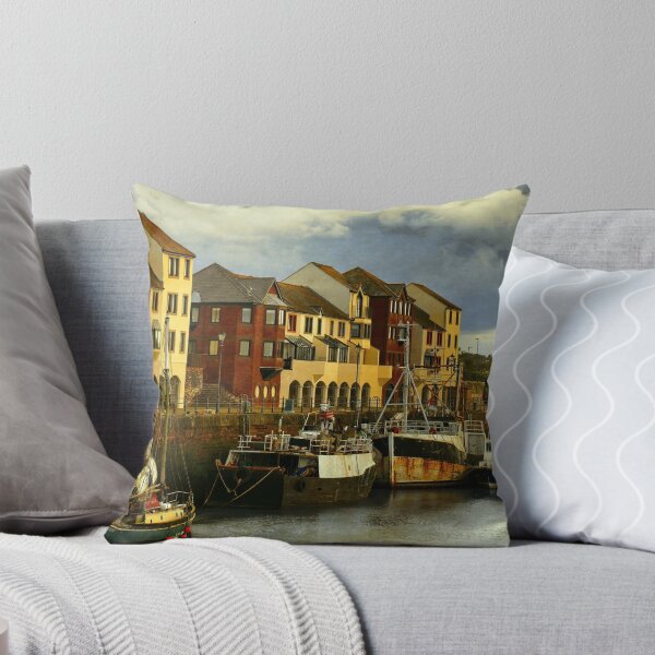 Item preview, Stormy skies at Maryport Harbour designed and sold by RosRidleyPhoto.