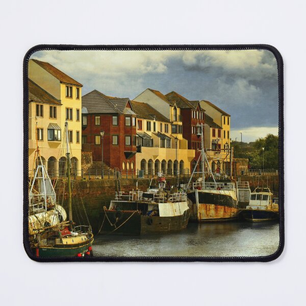Item preview, Stormy skies at Maryport Harbour designed and sold by RosRidleyPhoto.