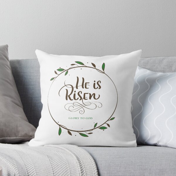 Item preview, He Is Risen Glory To God Easter Quotes designed and sold by Photogel1.