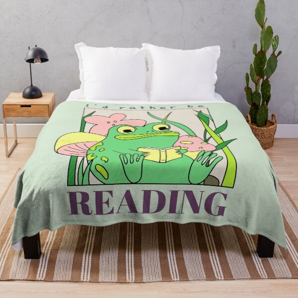 Item preview, I'd Rather Be Reading designed and sold by BookishLounge.