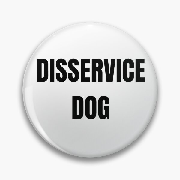 Item preview, Disservice Dog vers. 2 designed and sold by Moth Hawke Designs.