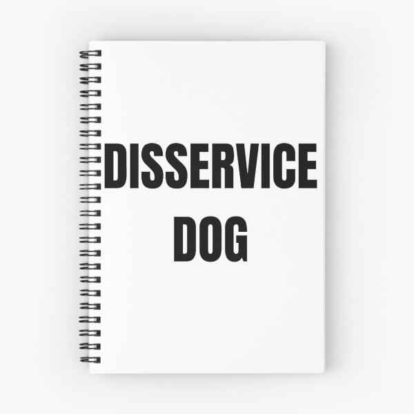 Item preview, Disservice Dog vers. 2 designed and sold by Moth Hawke Designs.