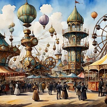 Artwork thumbnail, Steampunk Festival Circus 1 by McMuggles