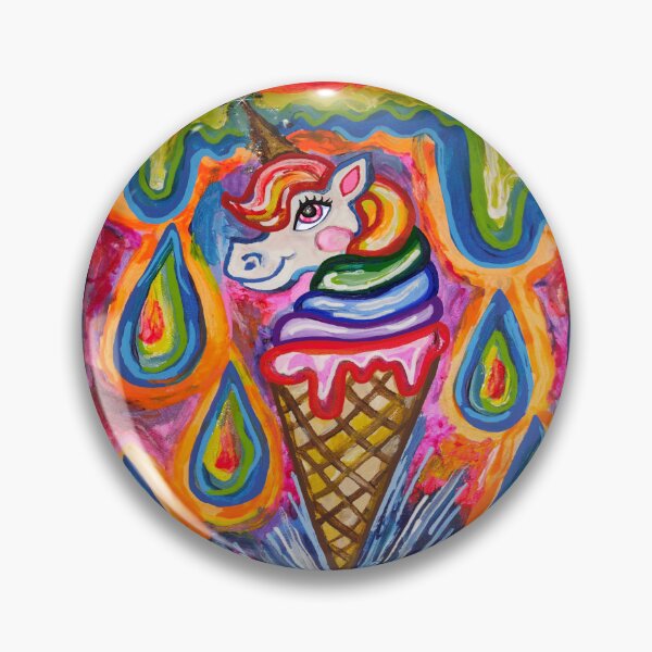 Item preview, Rainbow Drip Unicone Ice Cream Dream designed and sold by Deborah Camp.