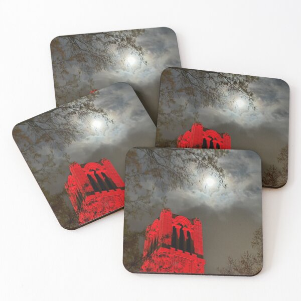 Item preview, Moon and Red Tower designed and sold by ldillona.