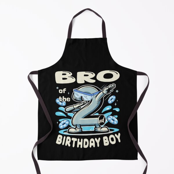 Item preview, Bro Of The 2nd Bithday Boy Toddler Swim Lessons B-day Party designed and sold by Jungle Hub.