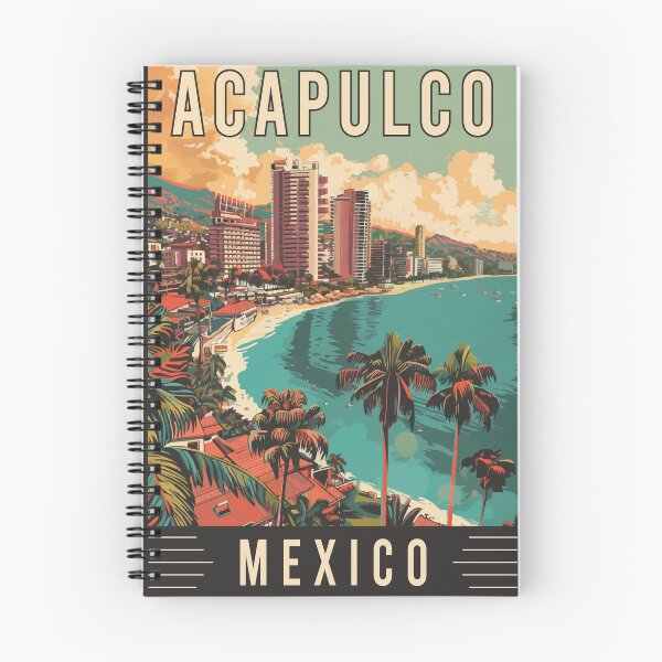Item preview, Acapulco, Mexico Tropical Travel Art designed and sold by turtlestart.